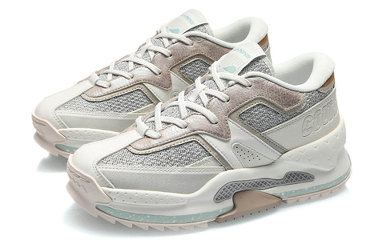 (WMNS) Li-Ning Countflow Alien x Dunhuang Museum 'White Grey' AGLQ148-1