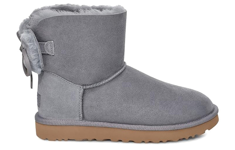 (WMNS) UGG Classic Double Bow Mini 'Geyser' 1103652-GYS