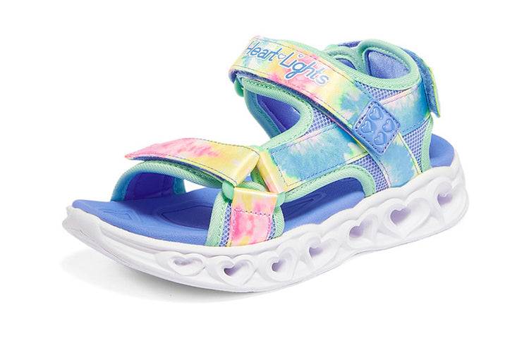 (GS) Skechers Heart lights Sandals 'Multi-Color' 302160L-BLMT