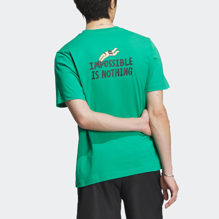 adidas GFX Story T-shirt 'Green' IA8118