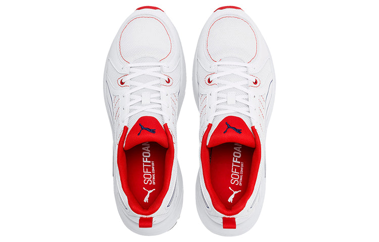 (WMNS) PUMA Nucleus Run Imeva Low-cut White/Blue/Red 369869-04