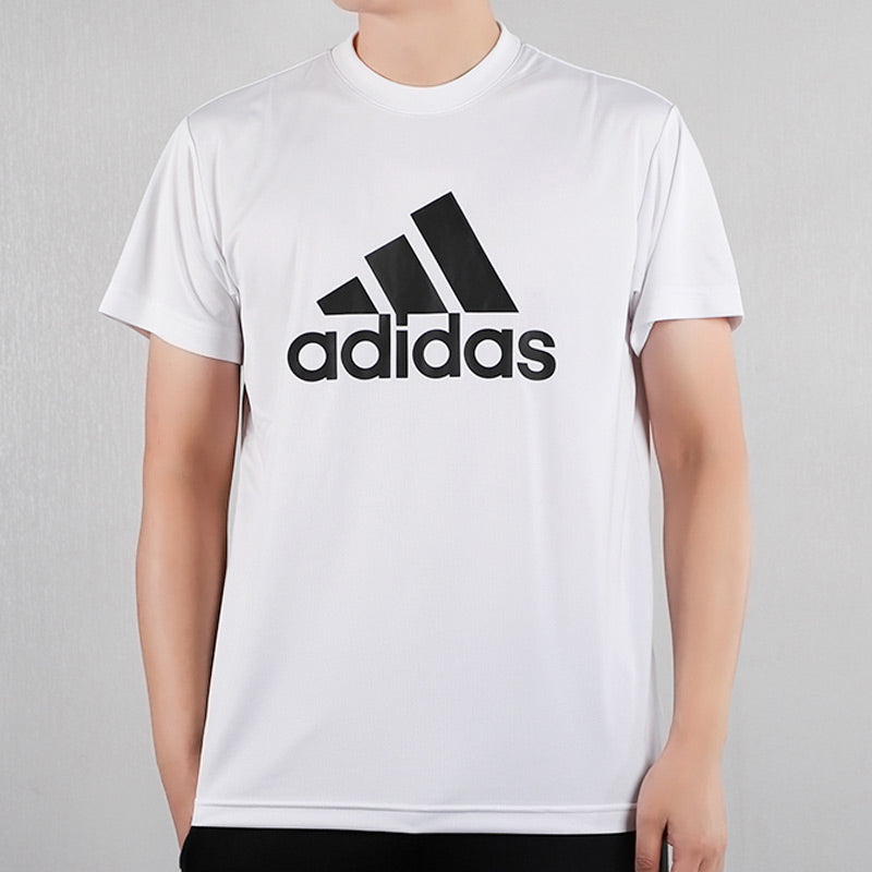 adidas M Mh Bos Tee Training Sports Short Sleeve White FM5370