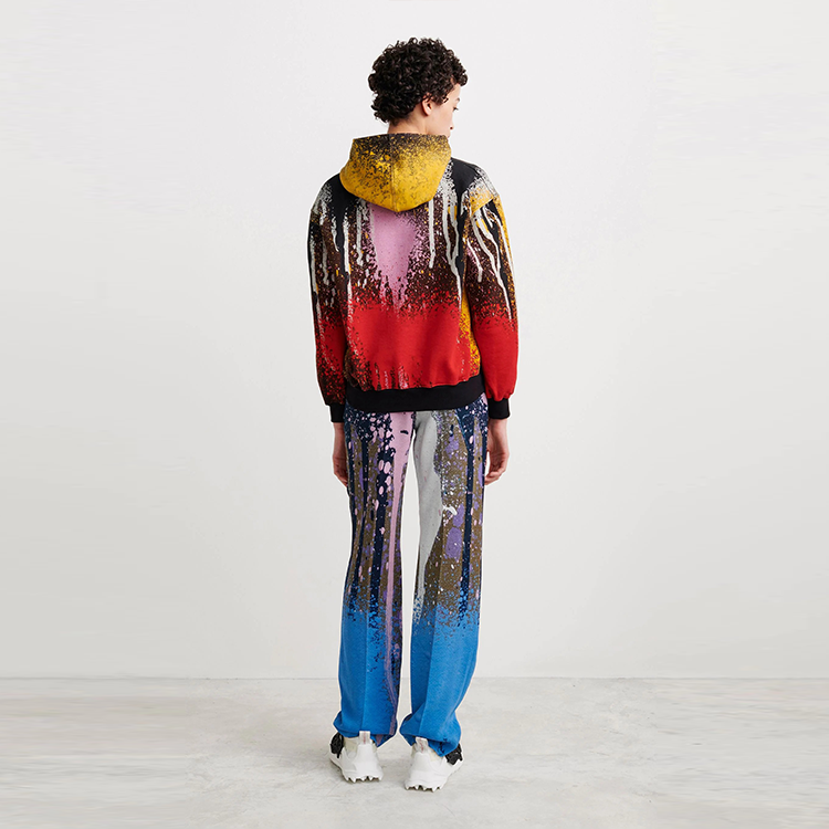 Off-White x Katsu Crossover FW21 Hoodie Red OWBB035S21JER0051084