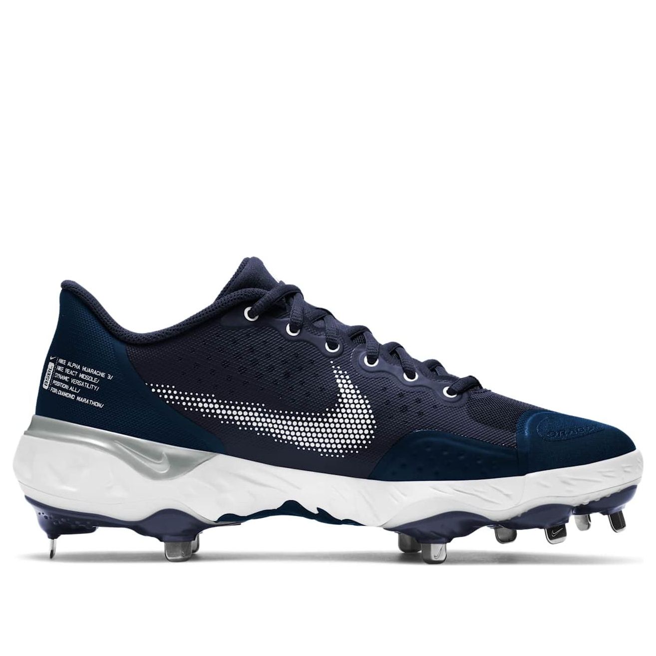 Nike Alpha Huarache Elite 3 Low 'College Navy' CK0746-401