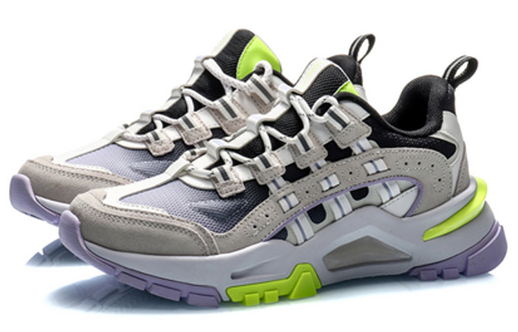 (WMNS) Li-Ning Reverses 'Grey Neon Yellow' AGCQ182-1