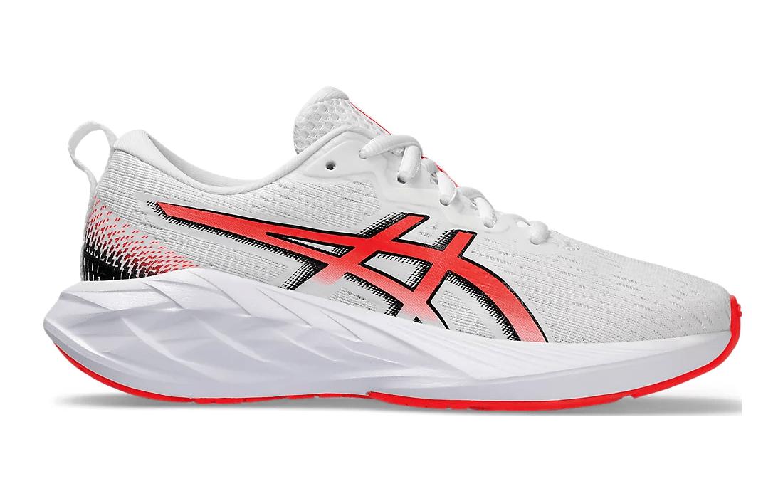 (GS) ASICS Novablast 4 'White Sunrise Red' 1014A317-100