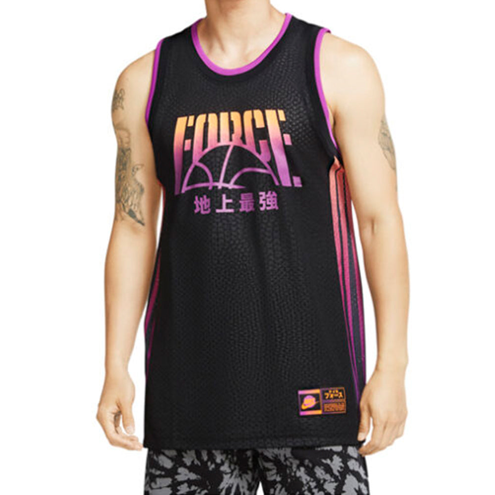Men's Nike Mens Basketball Black Jersey CU1729-010
