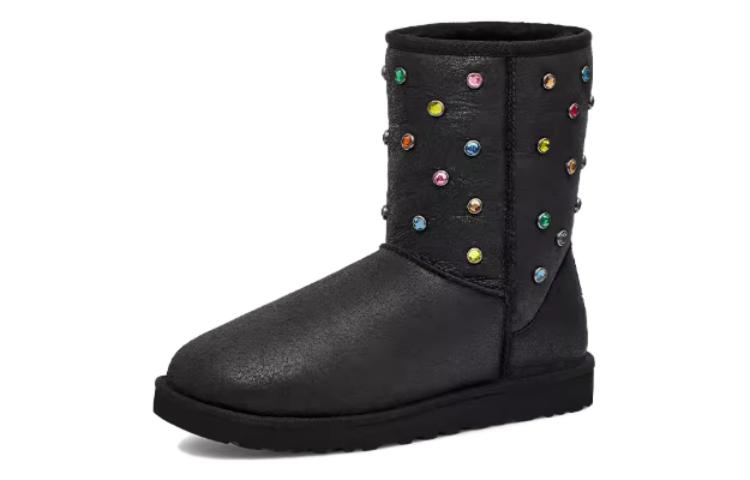UGG x Gallery Dept. Classic Short Boot 'Black' 1166951-BLK