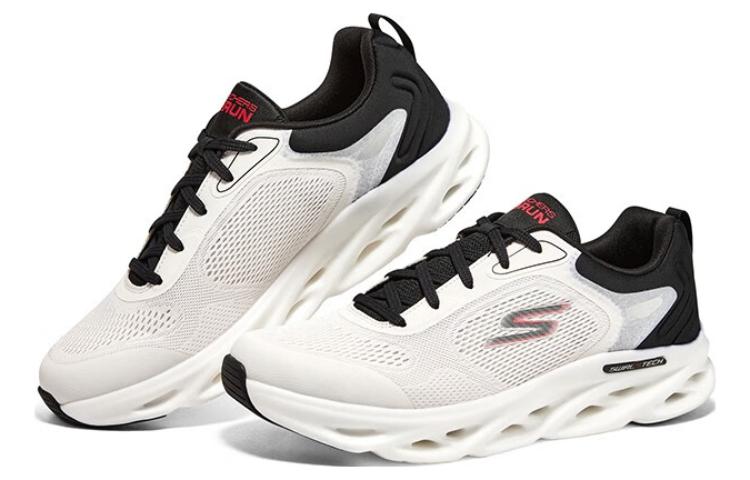 Skechers GO RUN SWIRL TECH SPEED 'White Black' 220905-WTBK