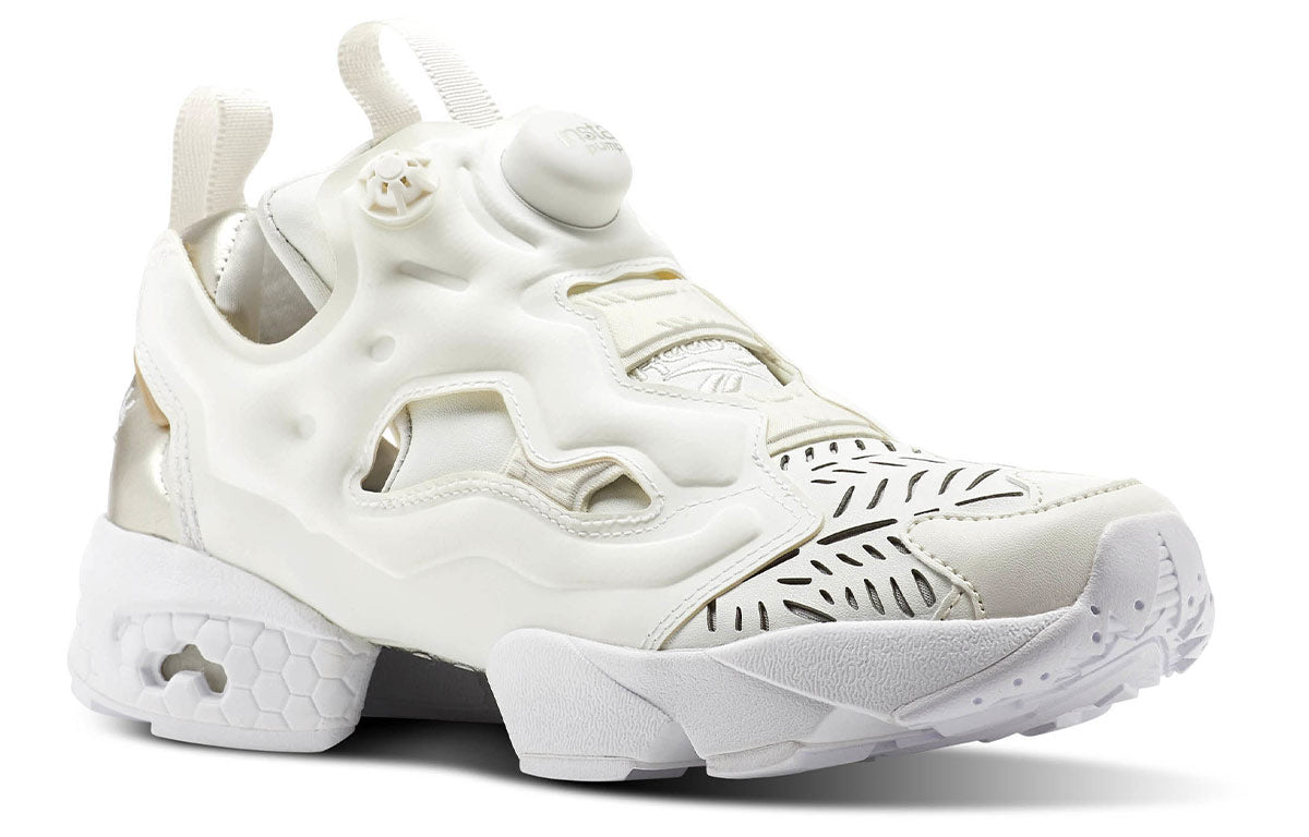 (WMNS) Reebok Instapump Fury Cutouts Running Shoes White CM9817