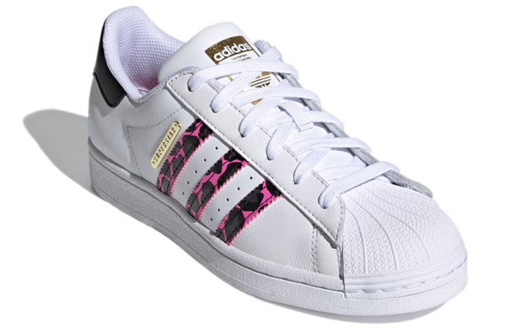 (WMNS) adidas originals Superstar 'White Black Gold' FX6037