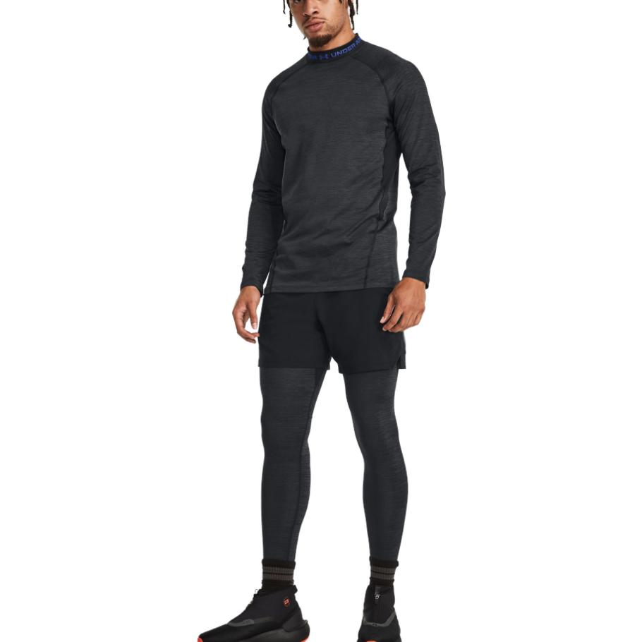 Under Armour ColdGear Twist Mock Long Sleeve T-shirt 'Dark Grey' 1379820-002