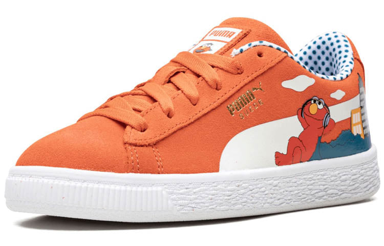 (PS) PUMA Suede Sesame Street 50 'Sesame Street - Elmo' 368924-02