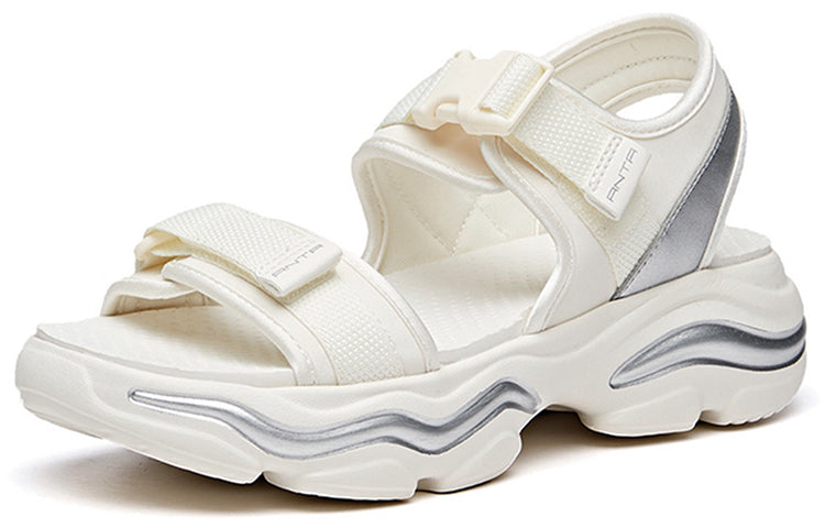 (WMNS) ANTA Life Series Sneakers 'White Silver' 922036951-2