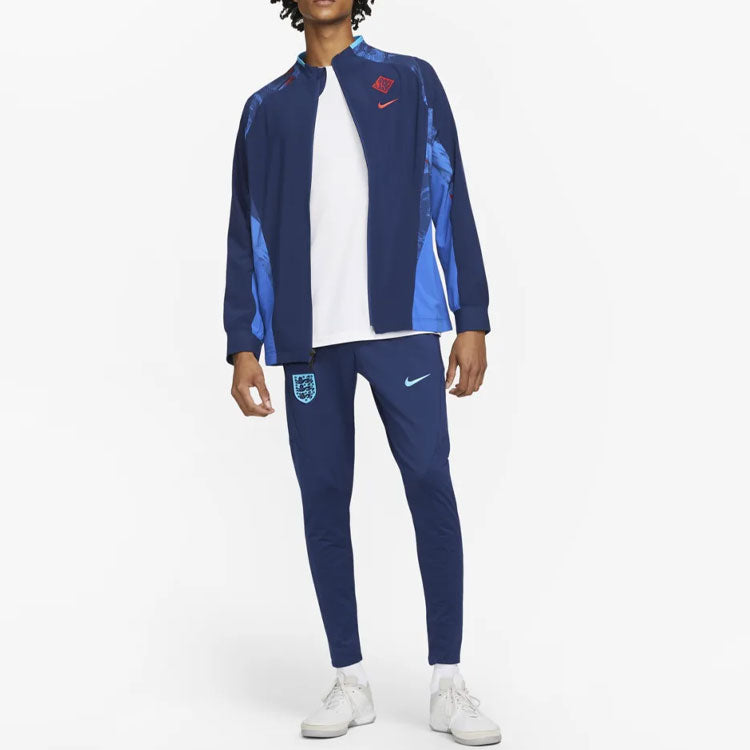 Nike England AWF Dri-FIT Woven Soccer Jacket 'Blue' DN1143-492