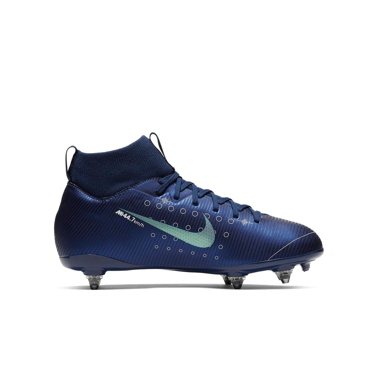 (GS) Nike Mercurial Superfly 7 Academy MDS SG 'Navy White' CK0114-401