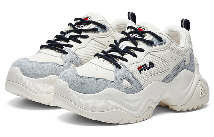 (WMNS) FILA Disruptor Sneakers 'White Grey' F12W941128FGD