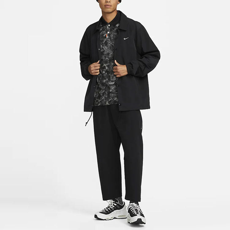 Nike Authentics Coach Jacket 'Black' DQ5005-010