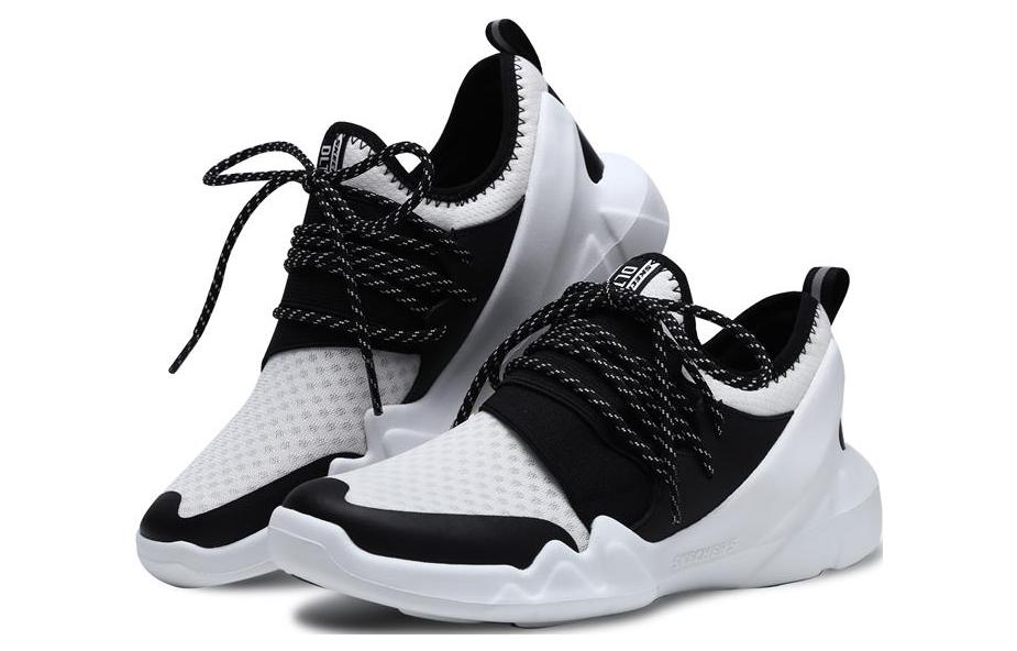 (WMNS) Skechers Dlt-A 'White Black' 66666105-WBK