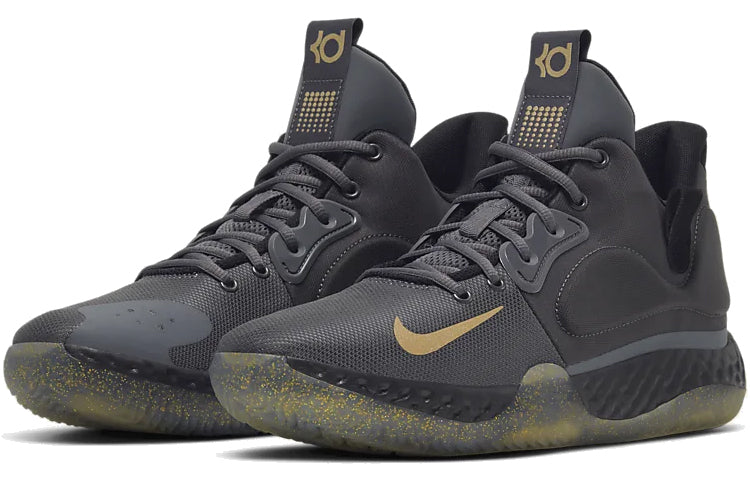 Nike KD Trey 5 VII 'Dark Grey Metallic Gold' AT1200-003