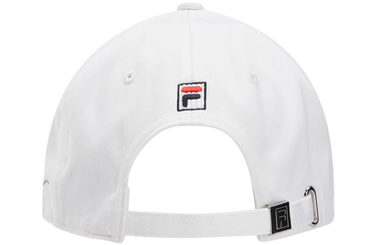 Men's FILA Logo Casual White Baseball Cap F13M118201F