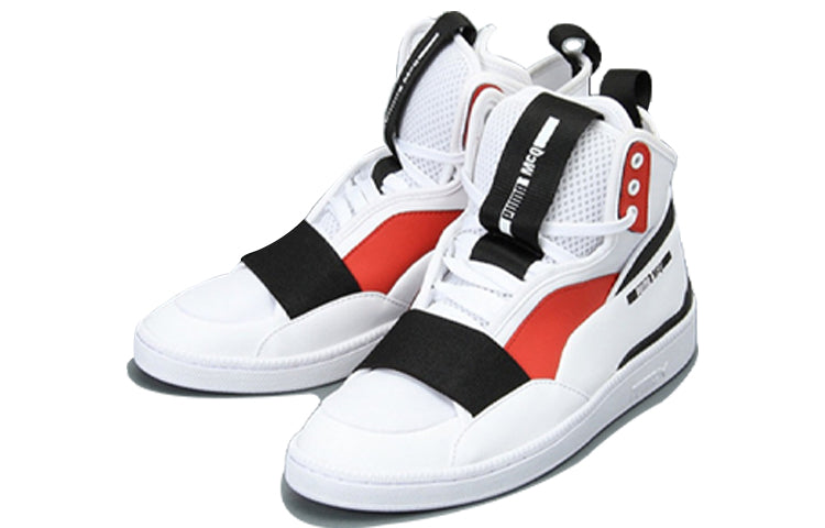PUMA Mcq Brace Mid 'White Red Black' 360552-01