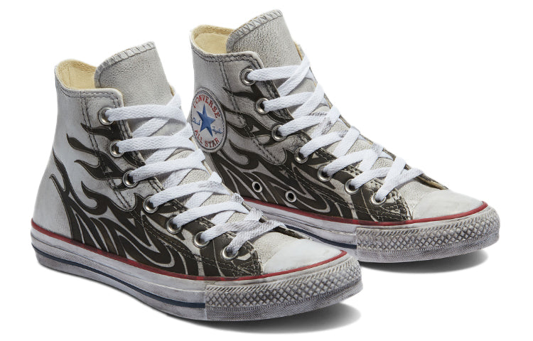 Converse Perfect Is Not Perfect Leather Chuck Taylor All Star Canvas Shoes Gray/Black 172925C