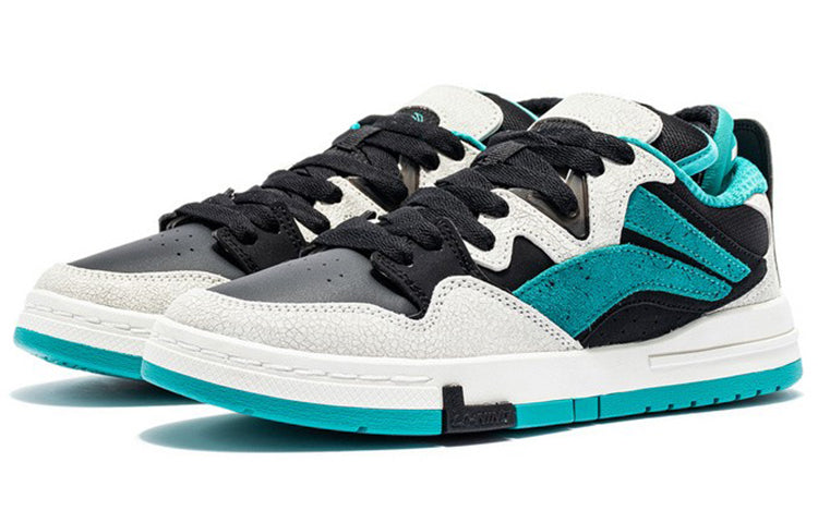 (WMNS) Li-Ning Wave Pro 'Black White Green' AECR044-1