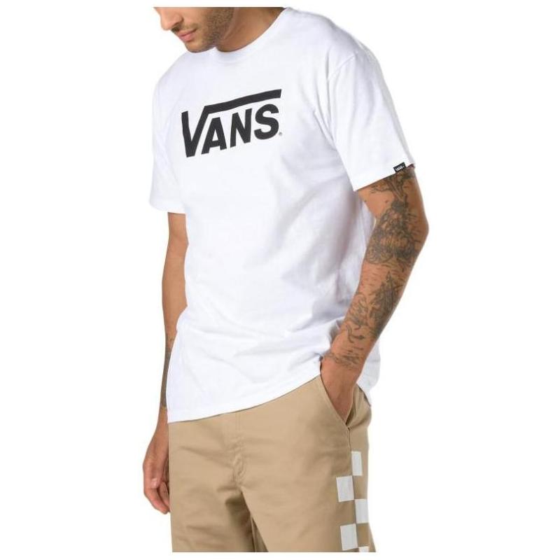 Vans Logo ClassicalShort Sleeve TEE White VN0A4MM6WHT