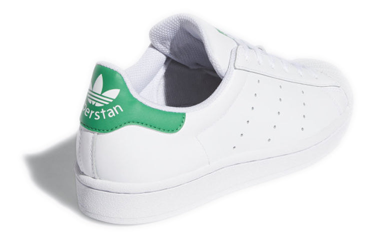 (GS) adidas Superstar Stan Smith J 'Cloud White Green' FX1014