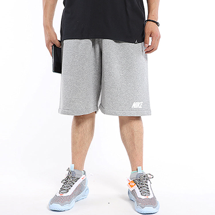 Nike Logo Athleisure Casual Sports Shorts Gray 545354-063