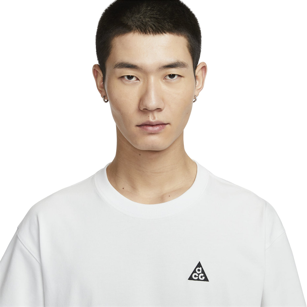 Nike AS M ACG DF TEE M90 LBR+HBR TR T-Shirt Asia Sizing 'White Orange' HJ0799-121