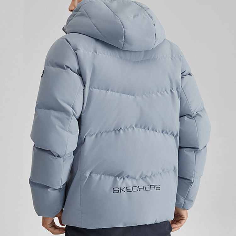Skechers Lifestyle Series Warm Down Jacket 'Grey' P423M127-02N6