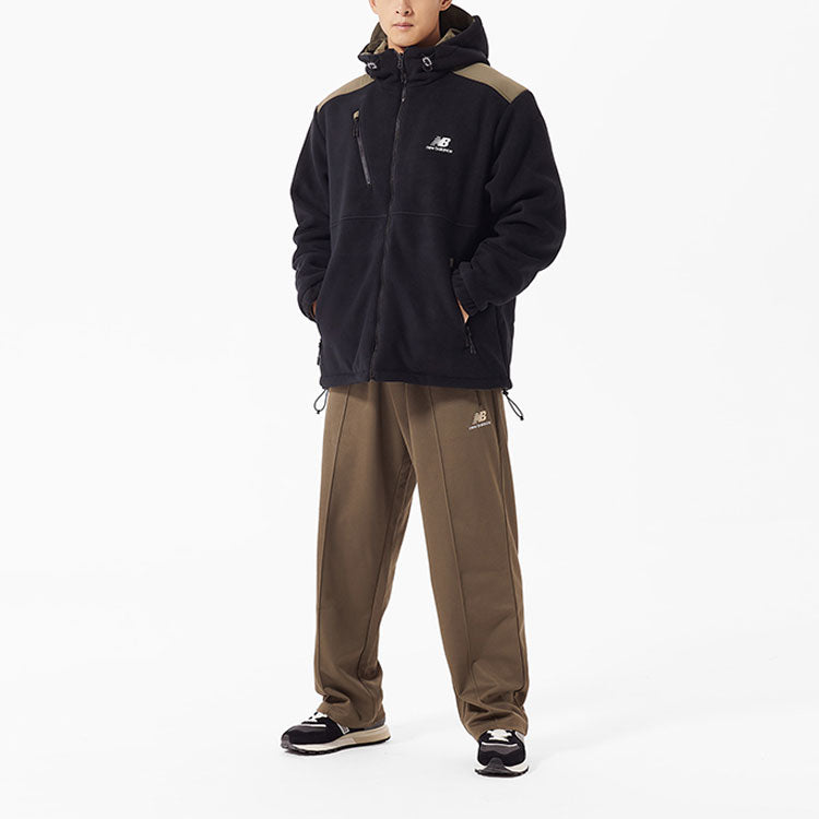 New Balance Logo Reversible Jacket Asia Sizing 'Black' AMJ23317-BK