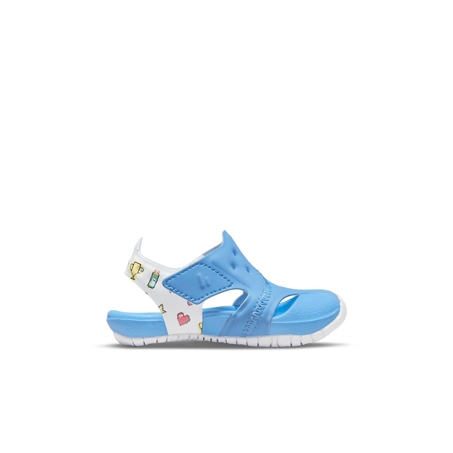 (TD) Air Jordan Flare 'University Blue Poison Lemon Yellow White' DM8972-417