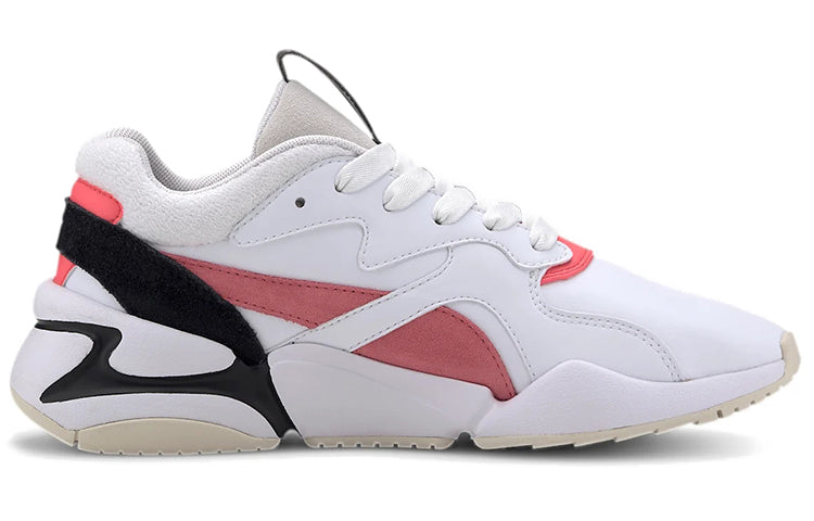 (WMNS) PUMA Nova Pop Shoes White/Red 371723-02