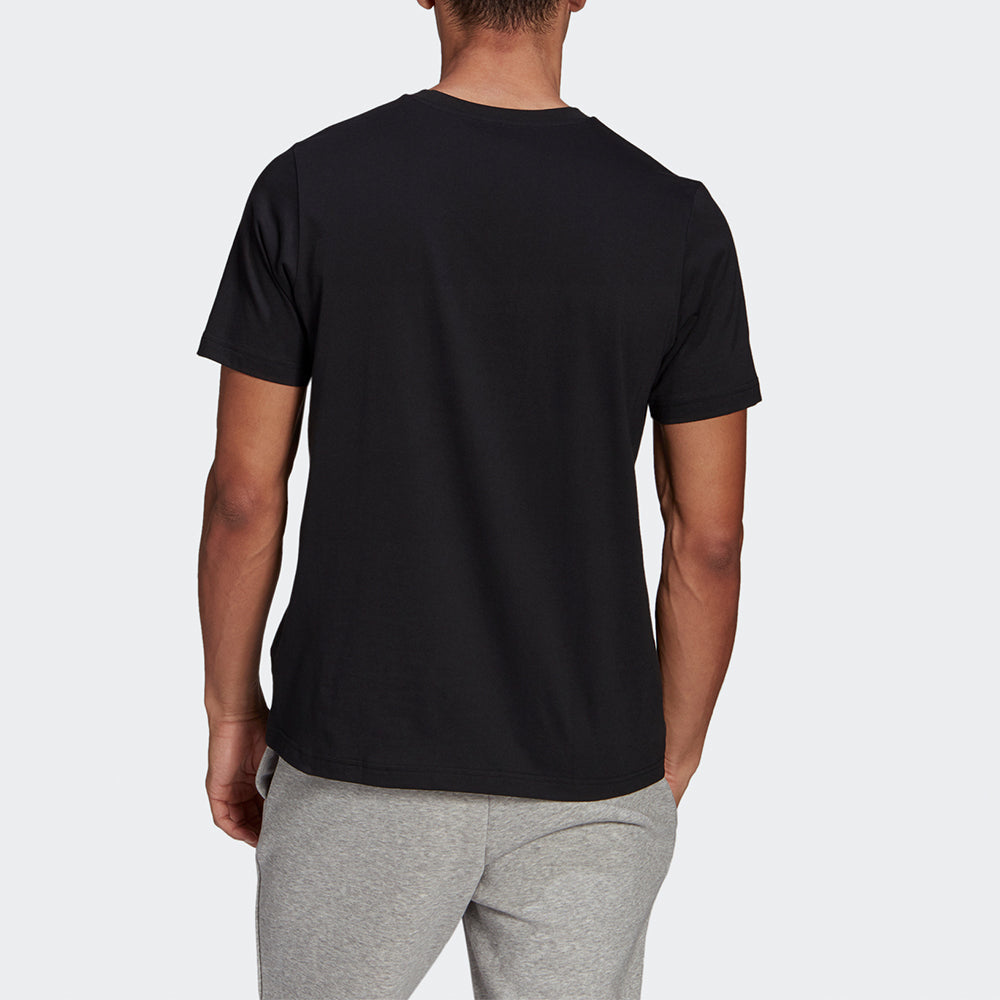 adidas M Bos Brtp Fll Alphabet Logo Round Neck Sports Short Sleeve Black GL3699