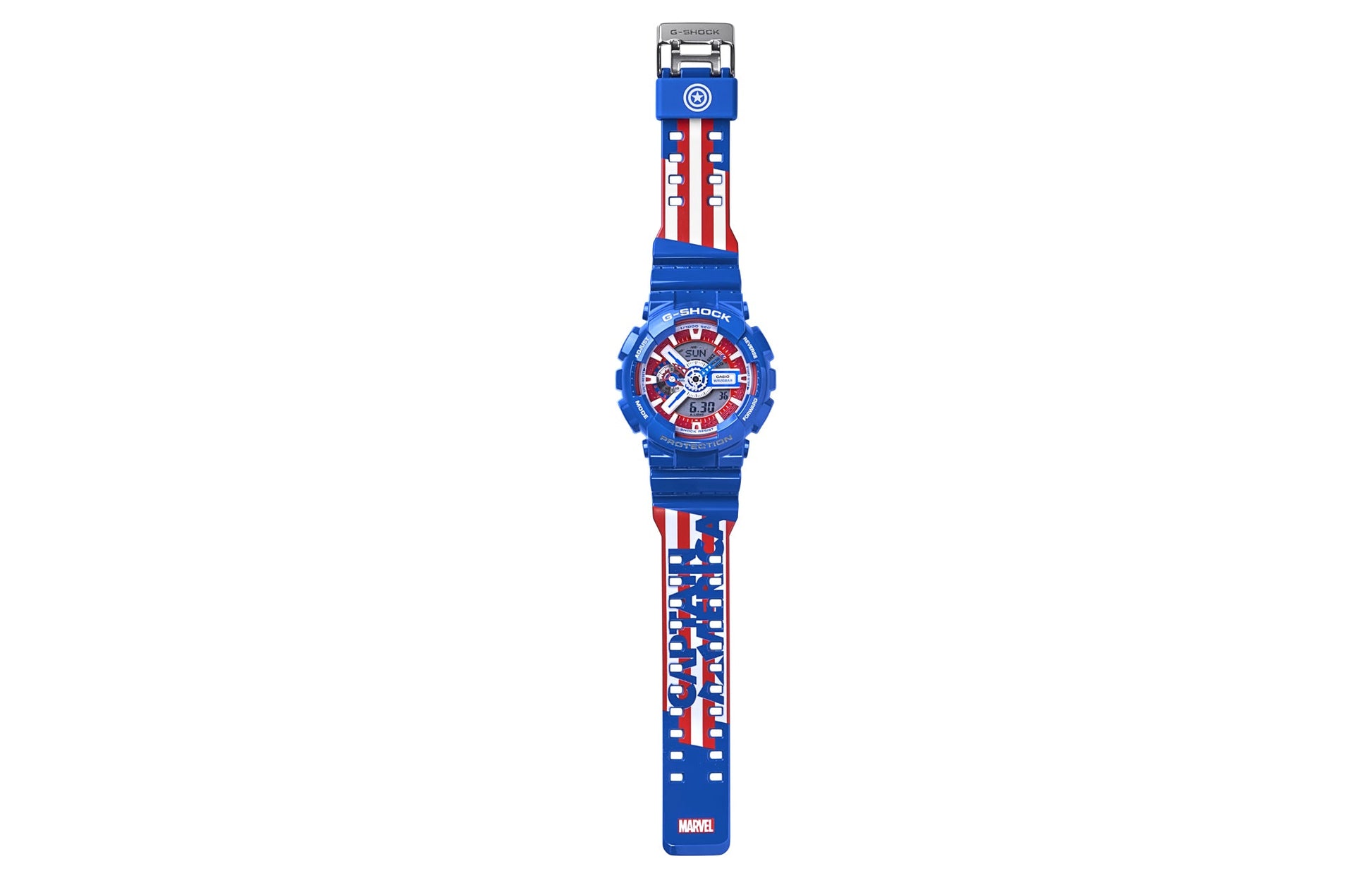 CASIO G-Shock Analog-Digital 'Blue' GA-110CAPTAIN-2PR