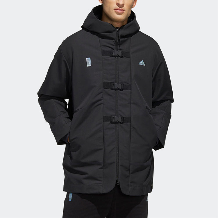 Men's adidas Loose Casual Black Jacket FM9341