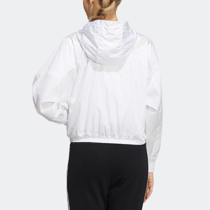 (WMNS) adidas UST Windbreaker Asia Sizing 'White' HE9959