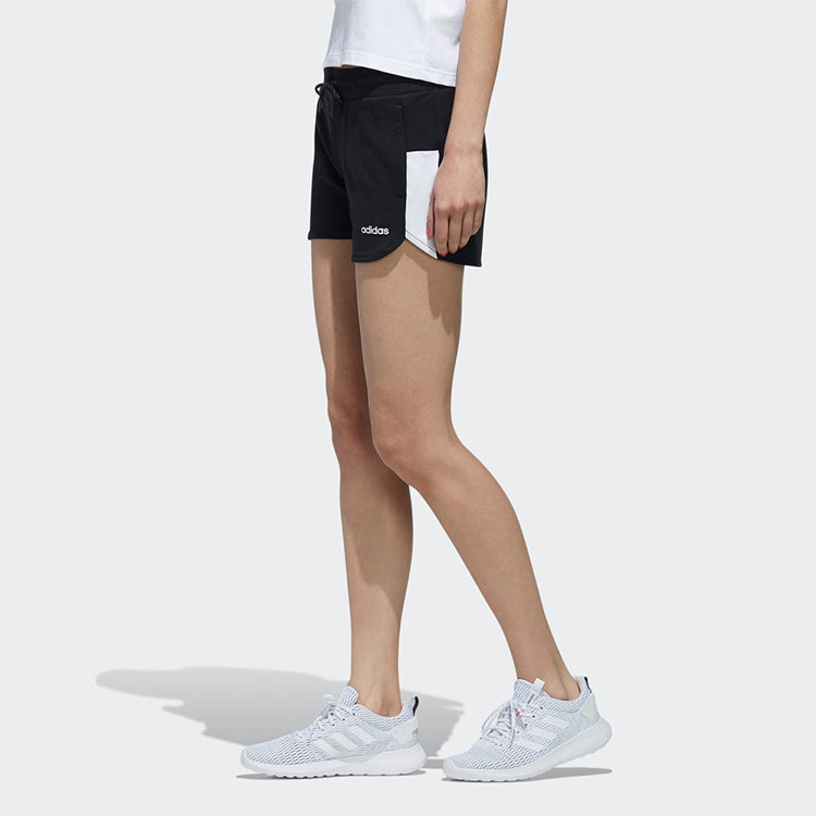 (WMNS) adidas neo Fv Logo Printing Shorts Black DW7744
