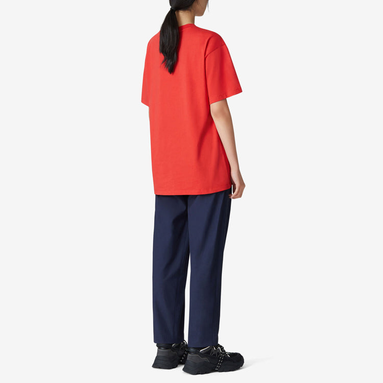 KENZO SS21 Logo Printing Short Sleeve Red FB52TS9934SA-21