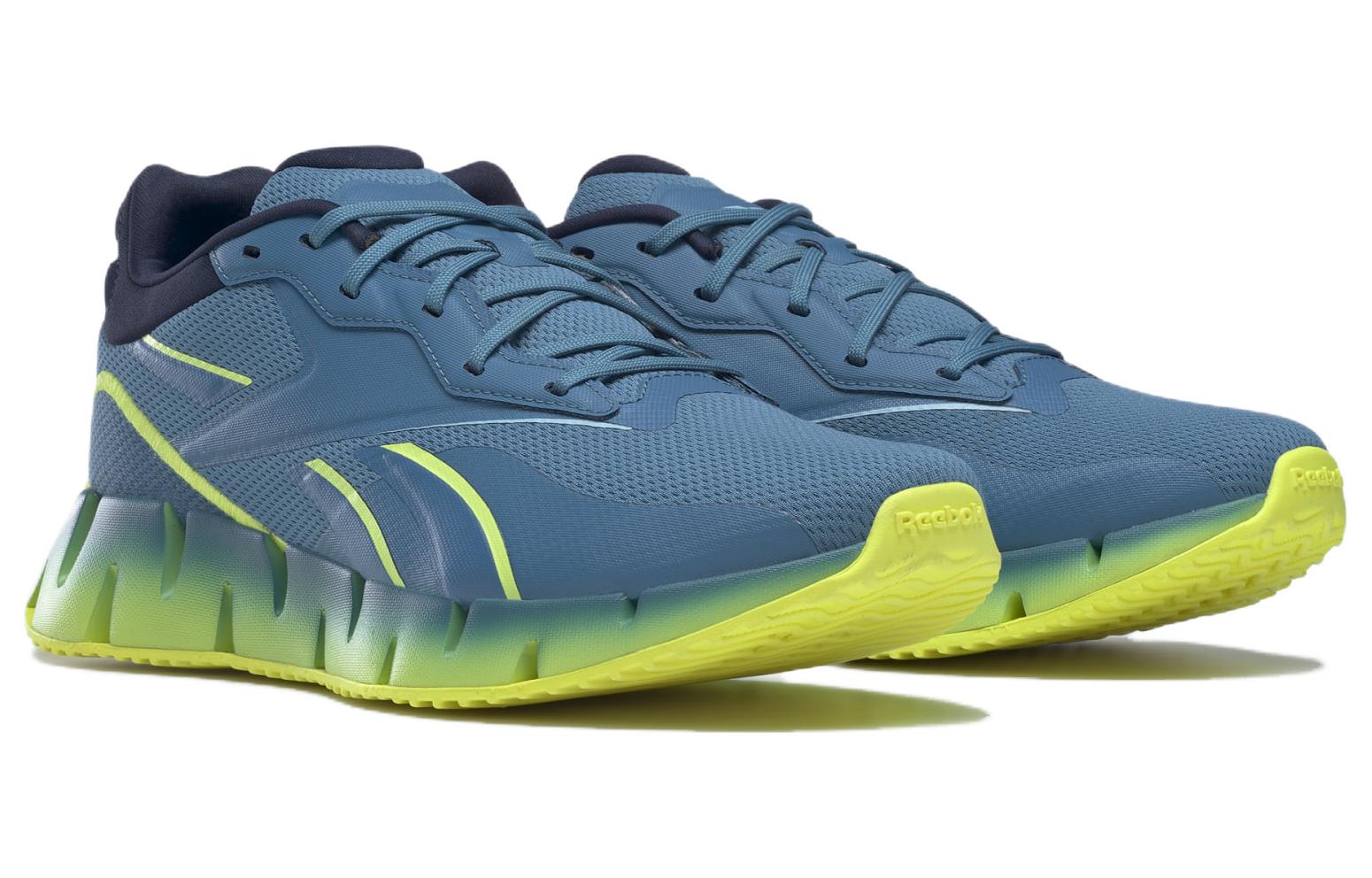 Reebok Zig Dynamica 4 'Steely Blue Acid Yellow' HP9266
