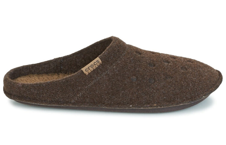 Crocs Classic Casual Unisex Brown Slippers 203600-23B