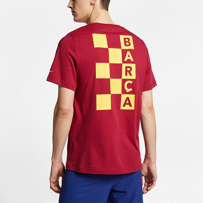Nike FC Barcelona Element Alphabet T-Shirt 'Red' AQ7515-620
