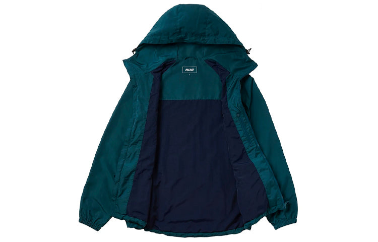 PALACE Pal Is Ace Jacket Logo Multiple Pockets hooded Zipper Unisex Green P20JK027