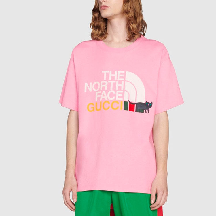 Gucci x The North Face T-Shirt 'Light Pink' 616036-XJDRC-5904