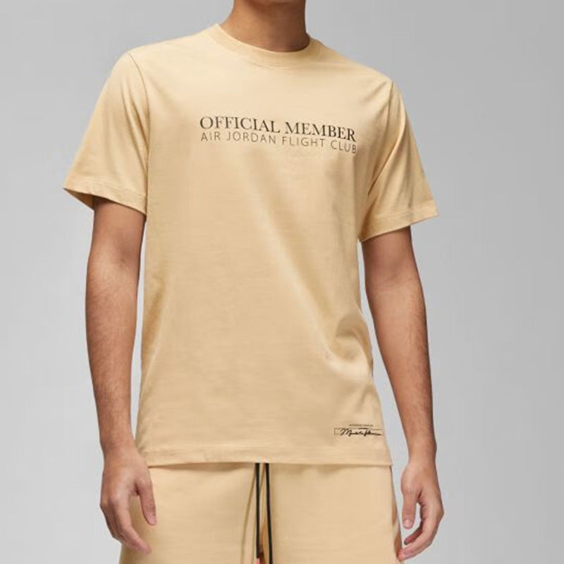 Air Jordan Flight Mvp Logo T-Shirt 'Tan' DX9564-253