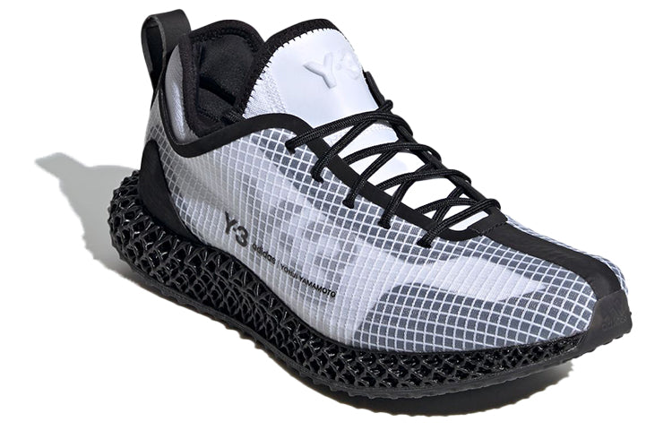 adidas Y-3 Runner 4D IO 'White Black' FX1059