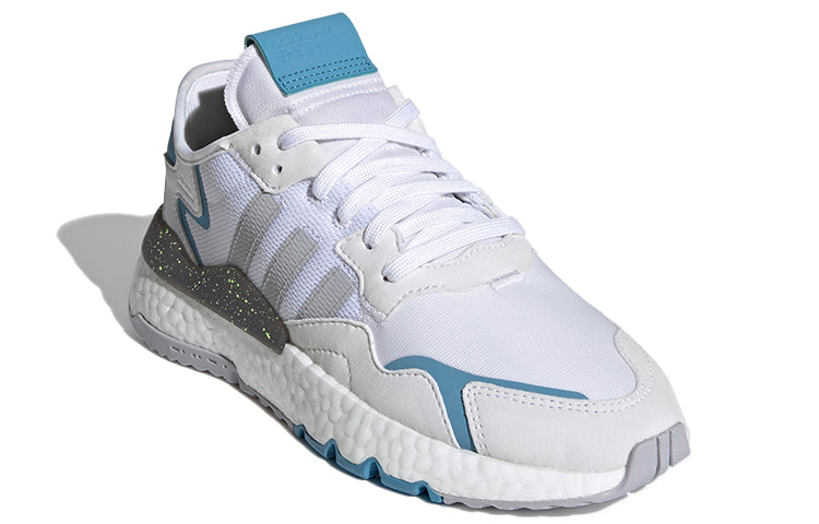 (WMNS) adidas originals Nite Jogger Shoes White/Blue FX6904